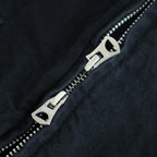 綿オックス 製品加工ブルゾン #BLACK [HP-J016-051]