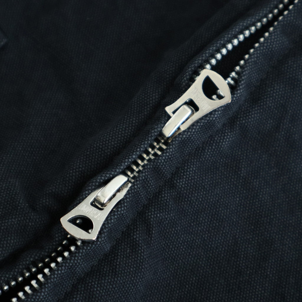 綿オックス 製品加工ブルゾン #BLACK [HP-J016-051]