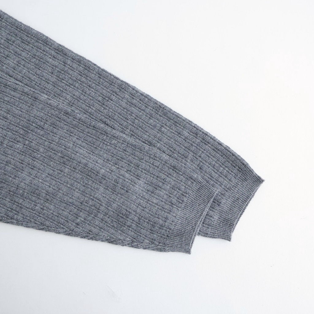 Crepe Knit Shirt #GRAY [2601-006]