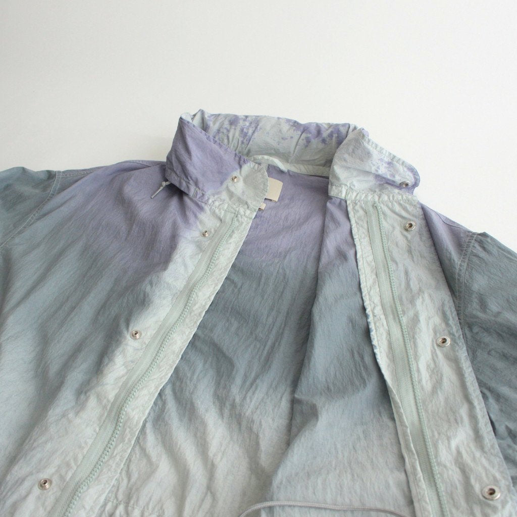 SPRAY PRINTED NYLON SNOWPARKA #MIST GREEN [YK23SS0462C]