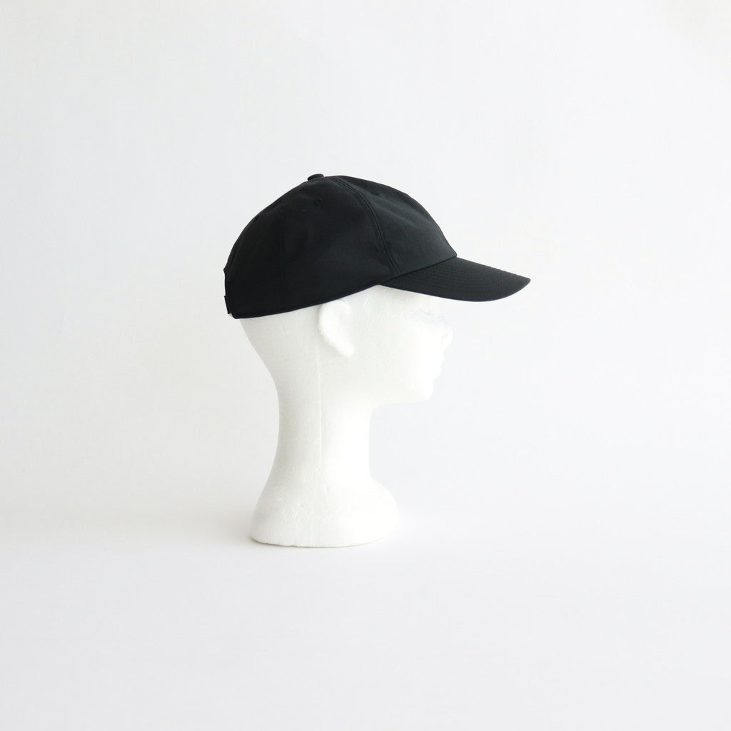 TAS 6 PANEL CAP #BLACK [A001T]