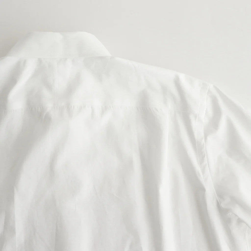 WASHED FINX TWILL SHIRT #WHITE [A25AS01TN]