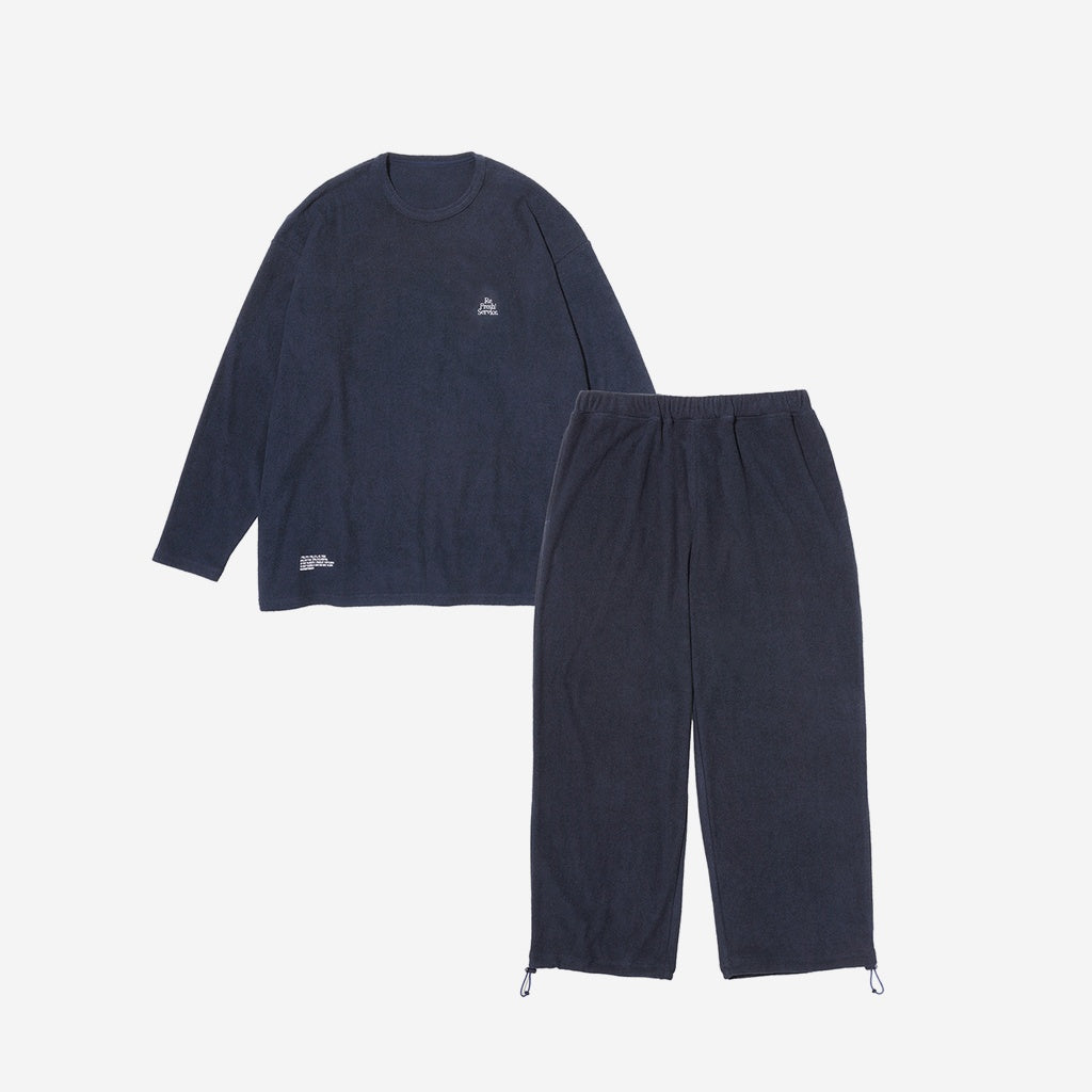 UTILITY PILE L/S SET-UP #NAVY [FSR253-60210]