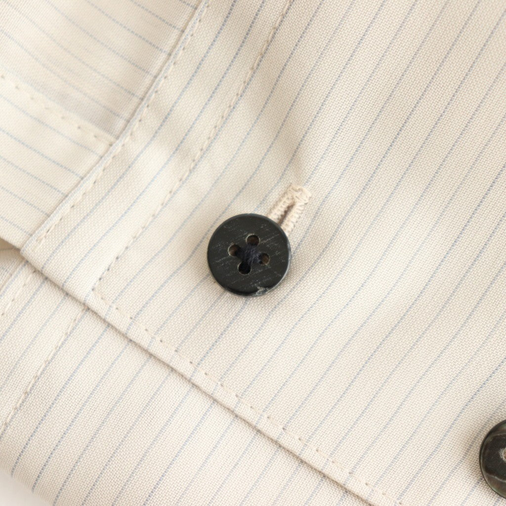 SHEER SKIPPER SHIRT #WHITE STRIPE [2541000508]