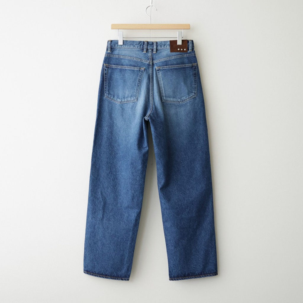 HARUKI 5P JEANS - STRAIGHT- VINTAGE #INDIGO [BO-26FW-PT02U]