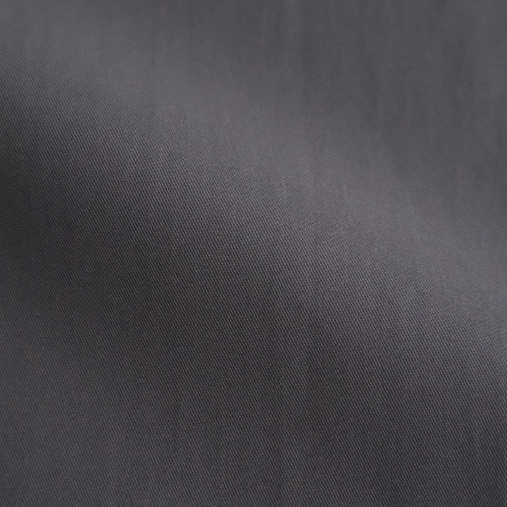 Brushed Cotton Gabardine Wide Straight Pants #CHARCOAL [GM261-40395]