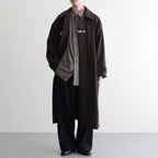 Melton Big Balmaccan Coat #BROWN [YK25FW01033C]