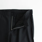 ウールトロ テーパードパンツ #BLACK [HO-P101-051]