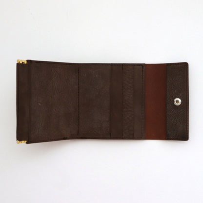 clasp wallet #choco [li-rc-clw]