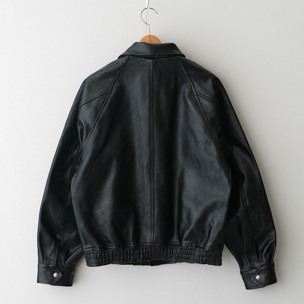 SHRINK BOMBER JACKET #BLACK SHRINK [26440701]