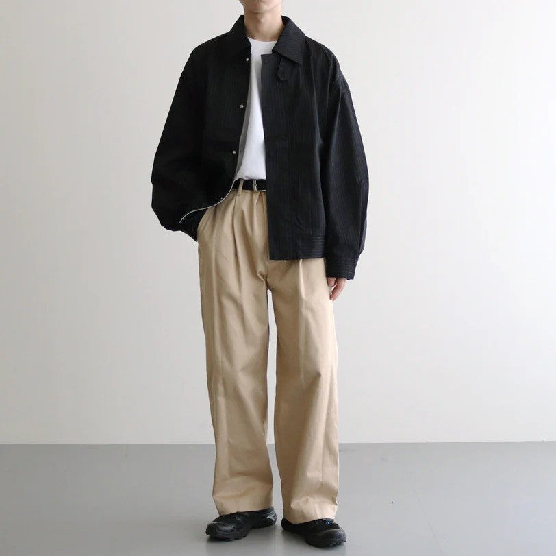 CORPORATE BLOUSON #BLACK STRIPE [FSC253-30226B]