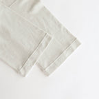 FSSOT | 製品染 30/-スパンポリエステルワッフル クルーネックオーバーサイズプルオーバー #ASH WHITE [GE_FR1203TF]