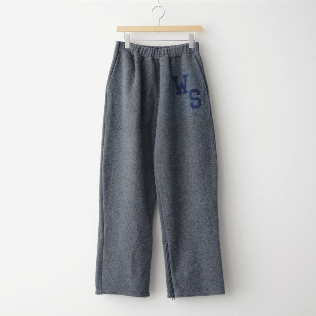 Fleece Pants #MD.GREY×NAVY [I26AW-BC3]