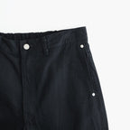 Denim Wide Straight Pants #BLACK [YK26SS01294P]