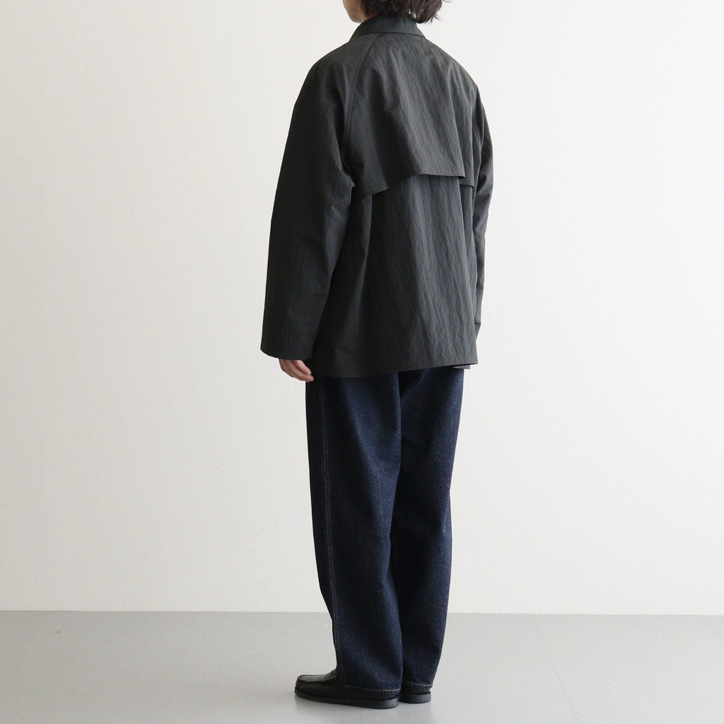 Short Zip Coat #CHARCOAL [13061503]