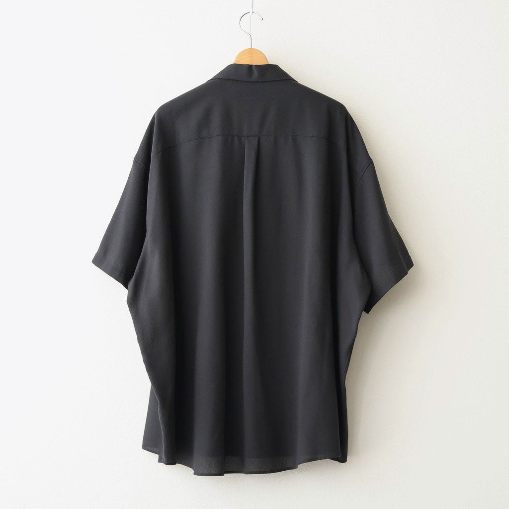 Viscose Viyella S/S Sleeping Shirt #CHARCOAL [GM261-50457]