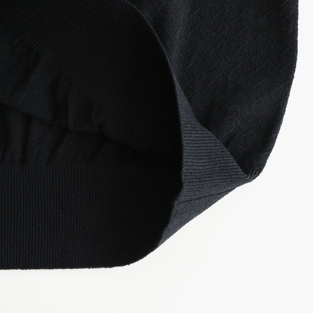 GIMA KNIT POLO SHIRTS #BLACK [25880601]