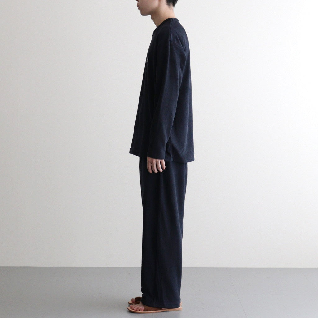 UTILITY PILE L/S SET-UP #NAVY [FSR253-60210]