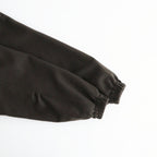 BABY CAMEL FLANNEL ZIP BLOUSON #DARK BROWN [A26AB03BF]