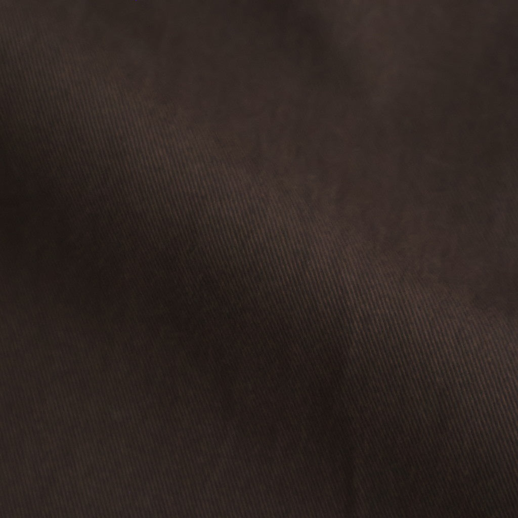 BRUSHED CHINO ONE TUCK WIDE PANTS #BROWN [ST.1399]