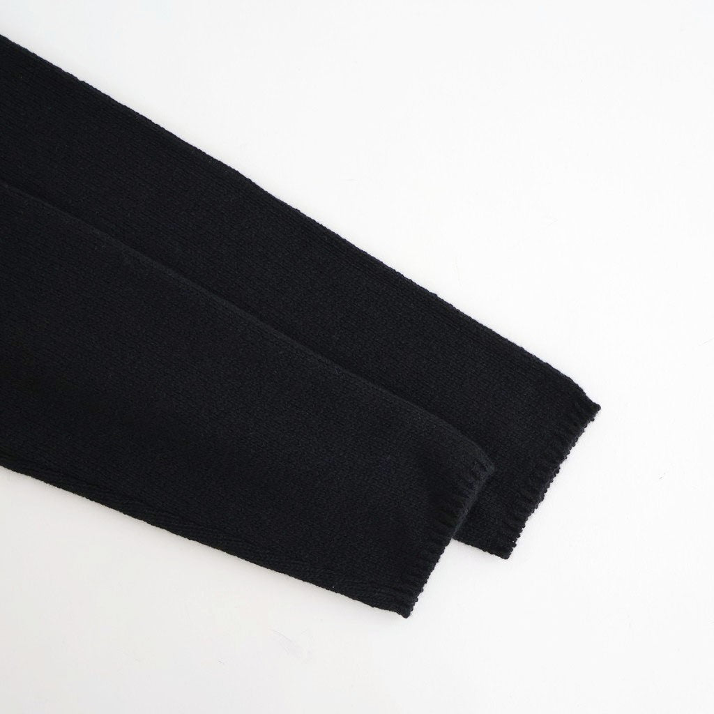 SUMMER CASHMERE KNIT V-NECK P/O #BLACK [A26SV02CK]