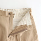 Westpoint Chino Wide Straight Trousers #BEIGE [GM263-40165B]