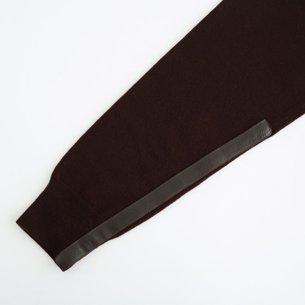 Fine Gauge Skipper Sweater #BROWN [YK25FW01126S]