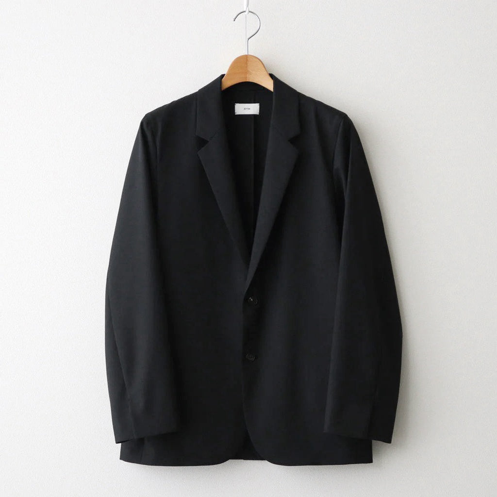 WOOL TROPICAL TAILORED JACKET #BLACK [JKAGCW0700]