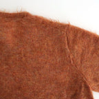 Shaggy V-Neck Pullover #ORANGE USED [I24AW-K17]