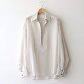 SHEER SKIPPER SHIRT #WHITE STRIPE [2541000508]