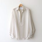 SHEER SKIPPER SHIRT #WHITE STRIPE [2541000508]