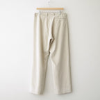 Cotton & Rayon Corduroy Pants #Off-White [OFH011PT11]