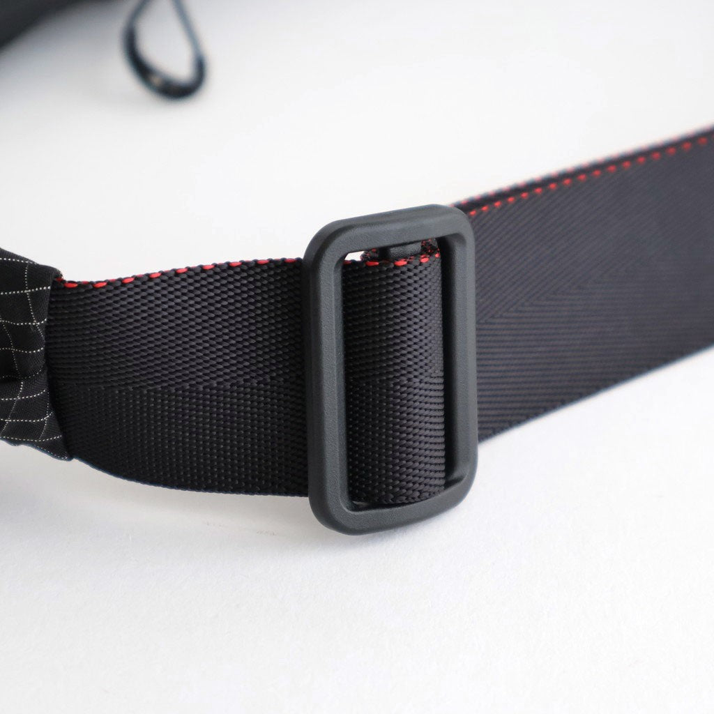 エステルグリッドチェック ショルダーバッグ #BLACK [HQ-K202-051]