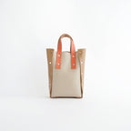 your choice // assemble hand bag tall S #orange × beige [yc-rb-ats]
