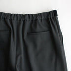 Scale Off Wool Wide Tapered Chef Pants #C.GRAY [GM241-40174B]