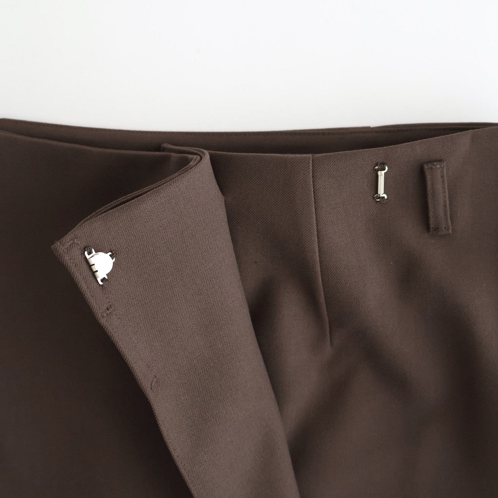 Twill Wrap Skirt #CHO [12520802]