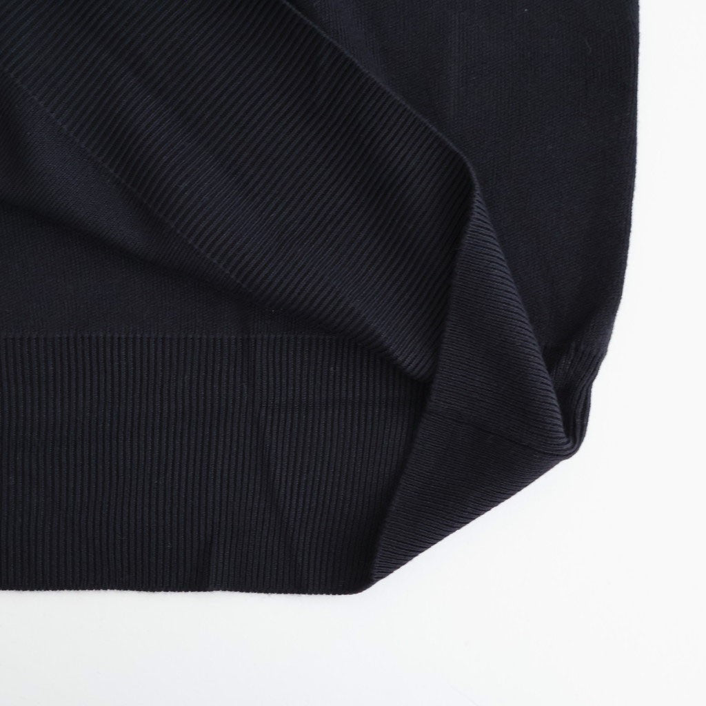 RAGLAN CREW NECK LS #BLACK [N0040]