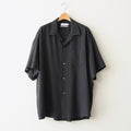 Viscose Viyella S/S Sleeping Shirt #CHARCOAL [GM261-50457]