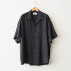 Viscose Viyella S/S Sleeping Shirt #CHARCOAL [GM261-50457]