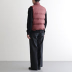 SUPER LIGHT NYLON RIPSTOP DOWN VEST #BURGUNDY [A25AV02NL]