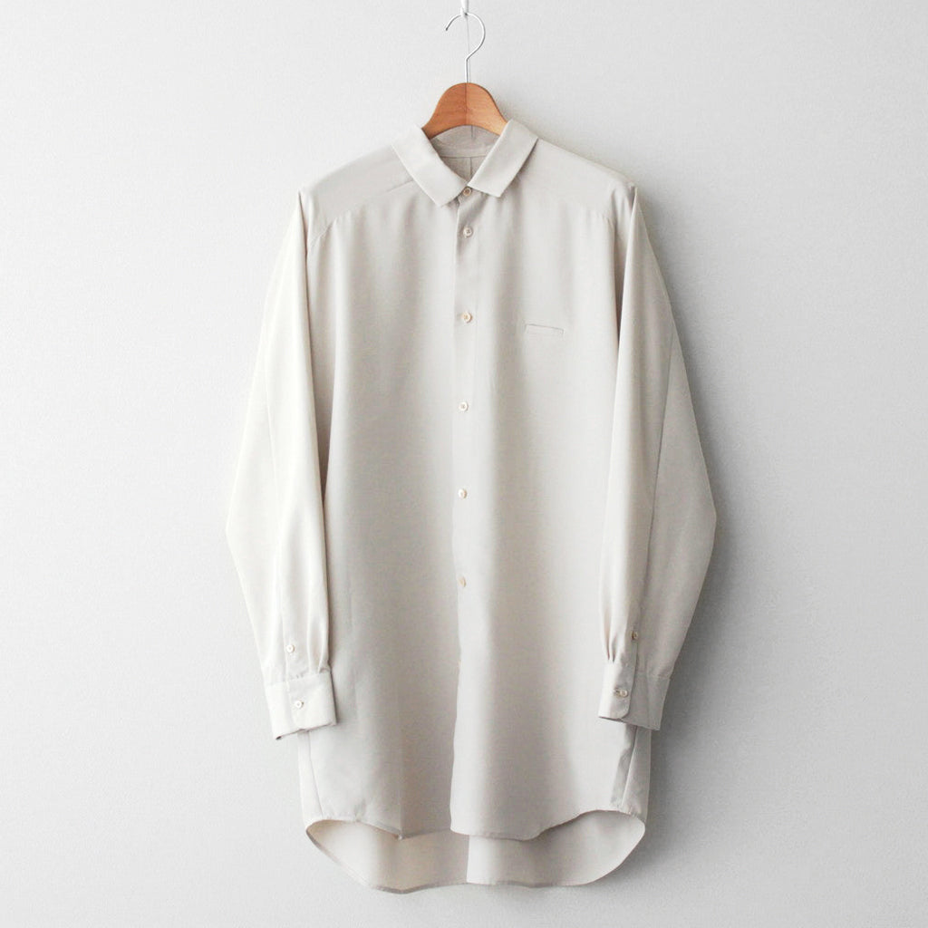 York sleeve shirt-P #IVORY [D224-T710-P]