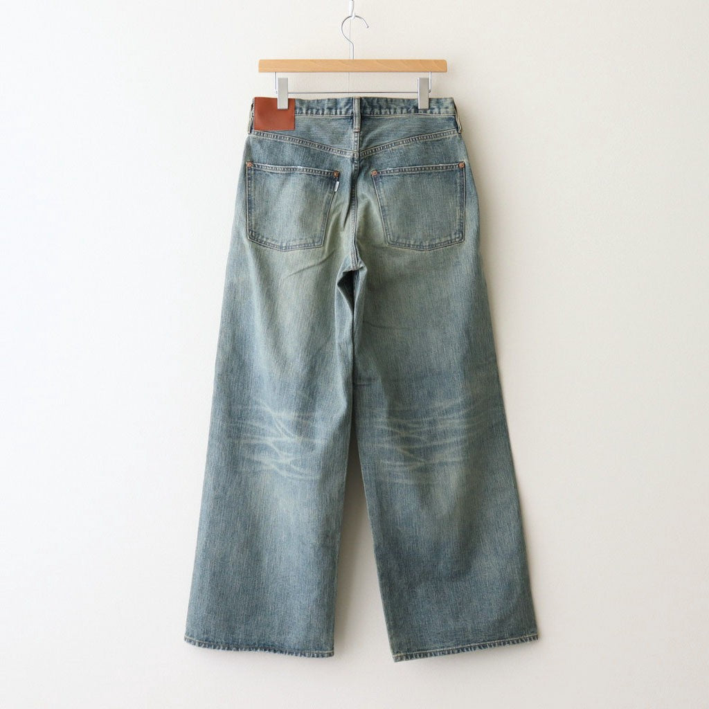 FADED SAILOR DENIM PANTS #FADED INDIGO [25880402]