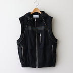 NYLON HOODED JACKET #BLACK [2541000203]