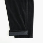 Soft Knit Corduroy Wide Tapered Chef Pants #BLACK [GM263-40112B]