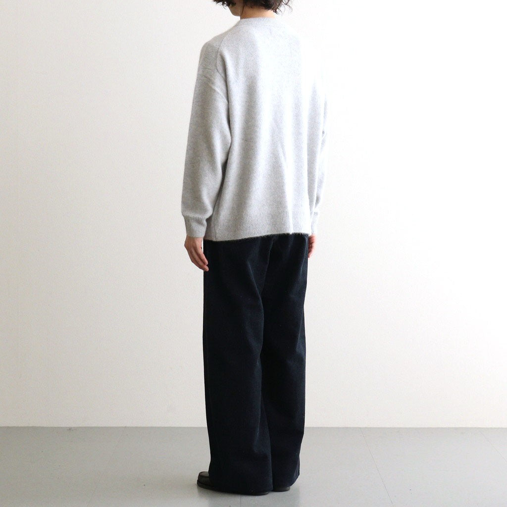 FOX CUDDLE SWEATER #FOGGY [N0056]