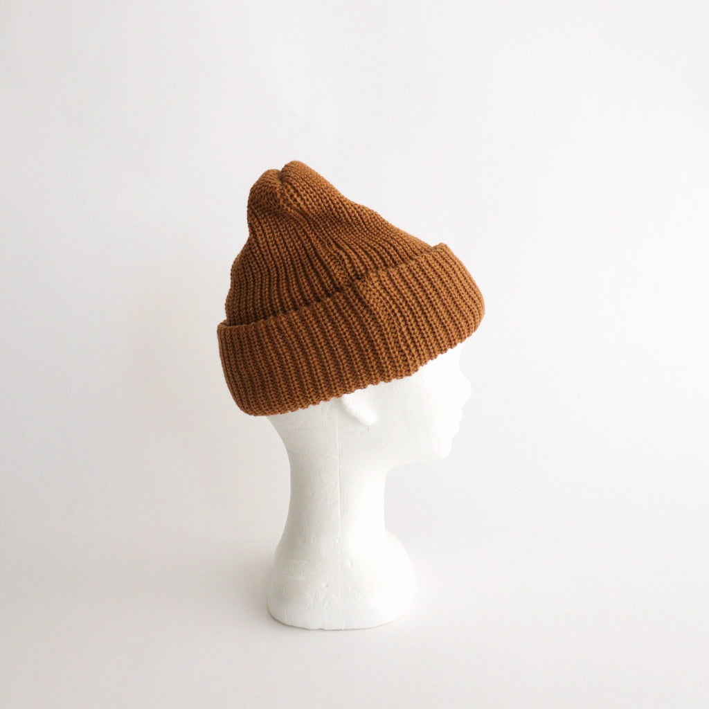 COZY CHUNKY BEANIE #L.BROWN [R5075-AW25] - ciacura 三重県四日市市