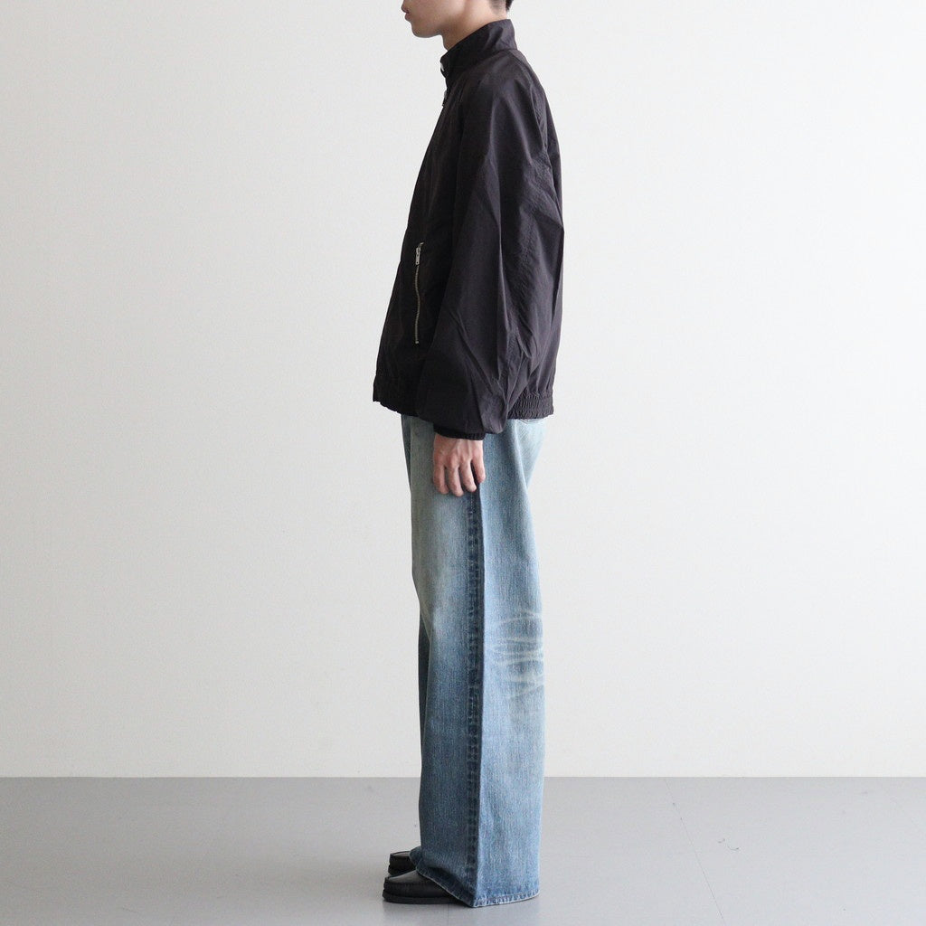 FADED MODERN DENIM PANTS WIDE CUT #FADED INDIGO [25330402]