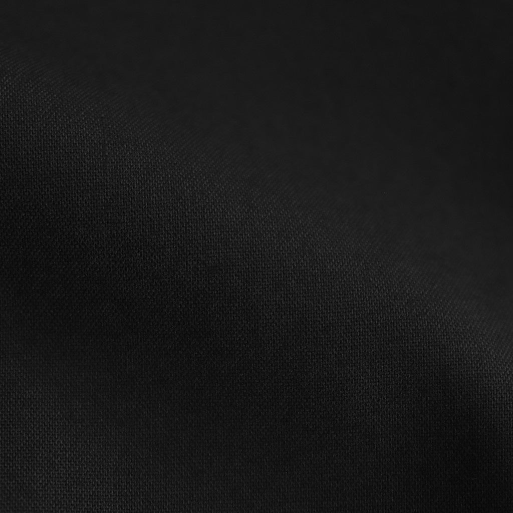 SUPER FINE TROPICAL WOOL TWO-TUCK SLACKS #BLACK [A25SP04MT]