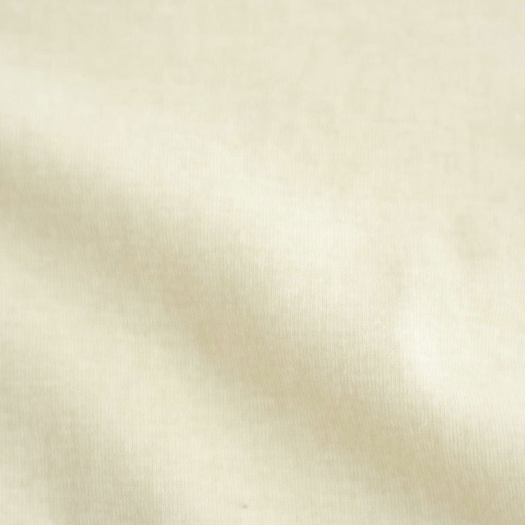 SUPER HIGH GAUGE SHEER RIB RAGLAN P/O #IVORY × RED [A26SP06HF]
