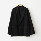 VINTAGE CORDUROY SINGLE BREASTED JACKET #BLACK [ST.1580]